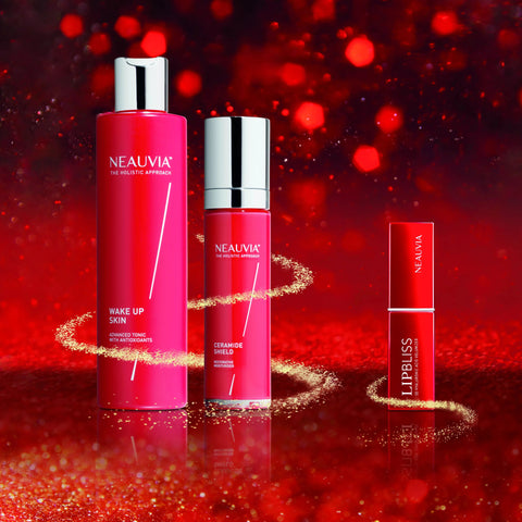 Cofanetto regalo con tonico e antiossidante, crema idratante rigenerante e lipbliss in omaggio